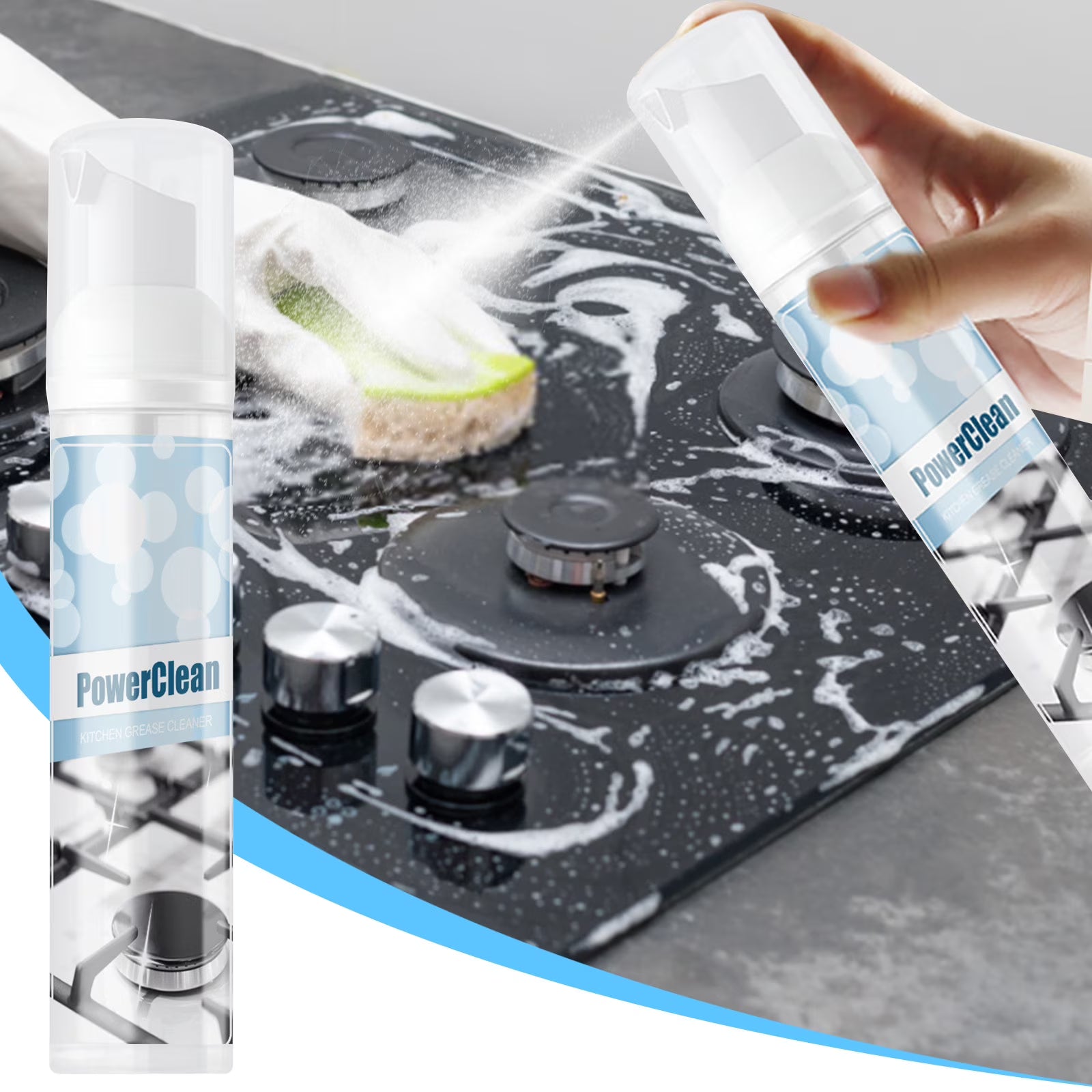 Power Clean Kitchen Grease Cleaner